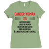 Cancer Woman Ladies Fitted T-Shirt