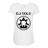 dj solo pixel Maternity Scoop Neck T-shirt