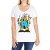 book of magic and adventures Ladies Curvy T-Shirt