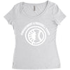 amusement &amp; baseball park Women's Triblend Scoop T-shirt