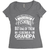 There Aren't  Many Things I Love More Than Fishing Women's Triblend Scoop T-shirt