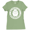 bin nicht fett Ladies Fitted T-Shirt