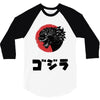 gotzilla 3/4 Sleeve Shirt