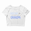 get promoted to grandpa Crop Top