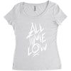 all time low graffiti Women's Triblend Scoop T-shirt