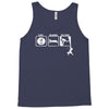 eat sleep climb   2 climbers distressed Tank Top