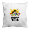 gamer gremlin stole pog Throw Pillow