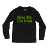 kiss me i'm irish Long Sleeve Shirts
