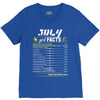 July Girl Facts Leo V-Neck Tee