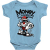 rich cat Baby Onesie