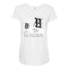greetings from san fransokyo Maternity Scoop Neck T-shirt