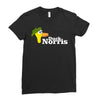 duck norris Ladies Fitted T-Shirt
