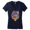 amistad digital Women's V-Neck T-Shirt