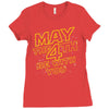 may the 4th be with you Ladies Fitted T-Shirt
