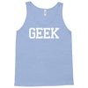 geek printed Tank Top