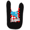 funny vespa chequer board, ideal gift or birthday present Baby Bibs