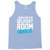 survived the delivery room it's a boy Tank Top