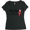 i'm that crazy girl who loves betty boop a lot Women's Triblend Scoop T-shirt