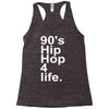 90's hip hop music Racerback Tank