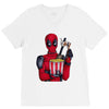 POP CORN DEAD V-Neck Tee