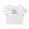 grace the blesssingg!! Crop Top