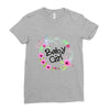floral baby girl Ladies Fitted T-Shirt