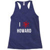i heart howard Racerback Tank