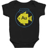 gold fish Baby Bodysuit