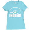 teal'c indeed Ladies Fitted T-Shirt