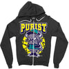 angry bull Zipper Hoodie