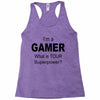 gamer baseball Racerback Tank