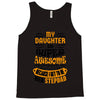 My Daughter Is Super Awesome Her Stepdad Tank Top
