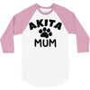 akita mum 3/4 Sleeve Shirt