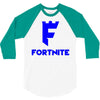 fortnite logo 3/4 Sleeve Shirt