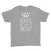 queens are born in february Youth Tee