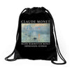 Claude Monet impression Sunrise Drawstring Bags