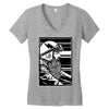 beard and ride Women's V-Neck T-Shirt