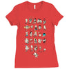 shakespeare a z Ladies Fitted T-Shirt