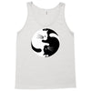 yin yang cat Tank Top