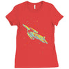 uss millennium enterprise Ladies Fitted T-Shirt