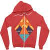 camp vibes Zipper Hoodie