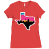 san antonio skyline spurs Ladies Fitted T-Shirt
