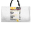 Gemini Facts Servings Per Container Weekender Totes