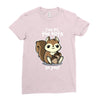 nuts Ladies Fitted T-Shirt
