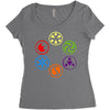 legend of zelda Women's Triblend Scoop T-shirt