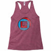 square in circle Racerback Tank