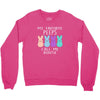 peeps bunnies Crewneck Sweatshirt