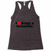 i love being a grandma Racerback Tank