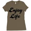 enjoy life Ladies Fitted T-Shirt
