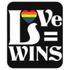 Love Wins Mousepad